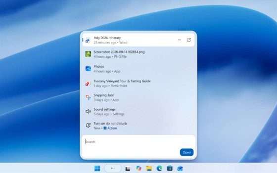 La Ricerca di Windows diventa più veloce, con anteprime dei file