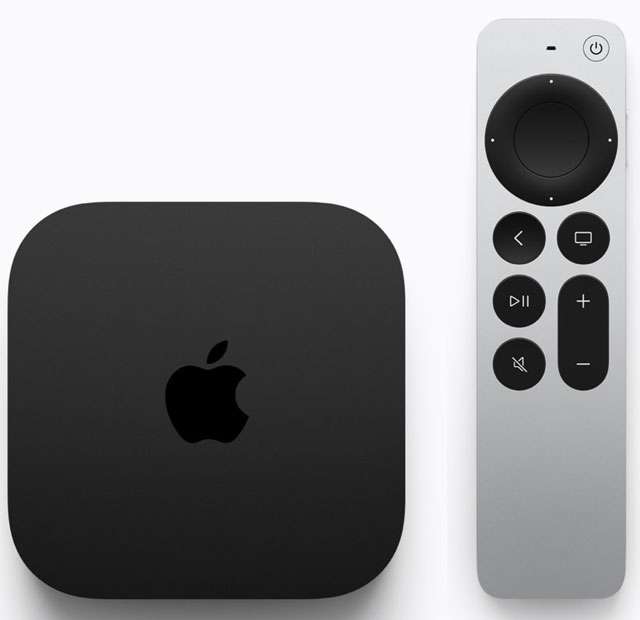 Il design della nuova Apple TV 4K e il telecomando in dotazione