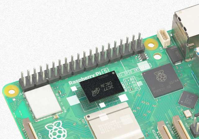 La scheda Raspberry Pi 5