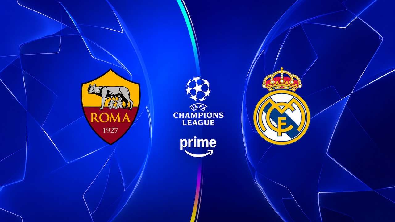 roma real madrid champions league prime video