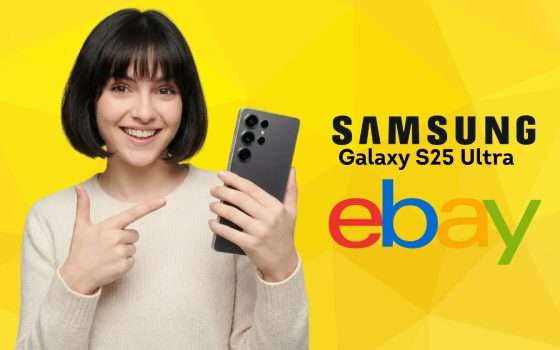 Samsung Galaxy S25 Ultra (ricondizionato) su eBay è un affare