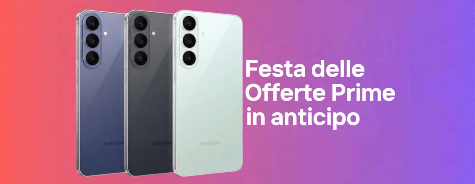 Anteprima: Samsung Galaxy S26 FE (256GB) con offerta Prime in anticipo a un prezzaccio