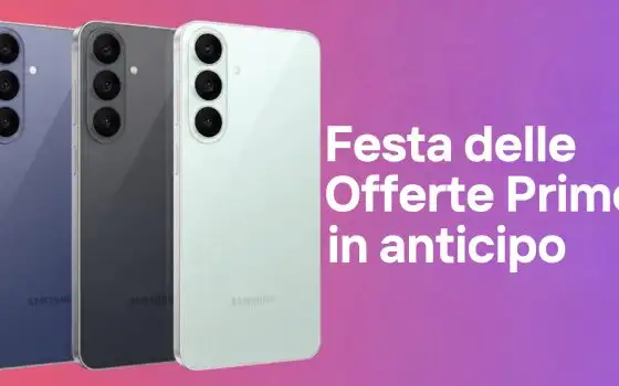 Samsung Galaxy S26 FE (256GB) con offerta Prime in anticipo a un prezzaccio