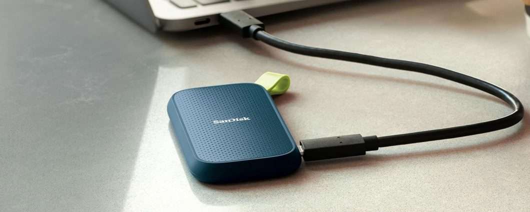 Festa Prime: l'SSD portatile da 1 TB di SanDisk è in offerta