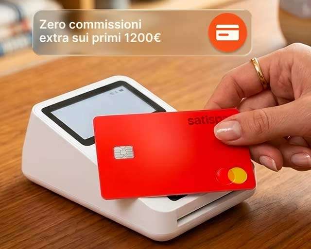La carta a canone zero di Satispay