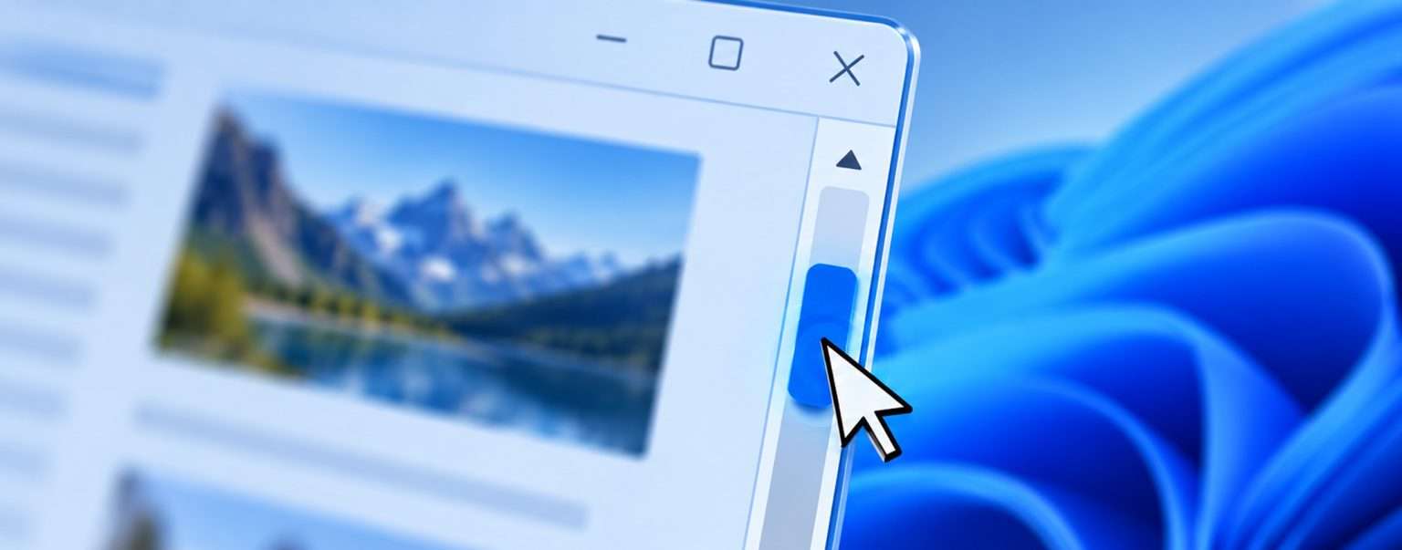 Anteprima: Windows: basta Shift e un clic per scorrere più velocemente