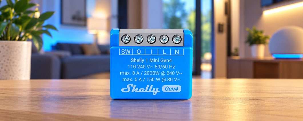 Festa Prime e smart home: bundle di Shelly 1 Mini Gen4 in sconto
