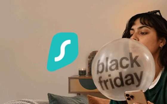 Surfshark Black Friday: VPN da 2,49€ e 3 mesi extra gratis