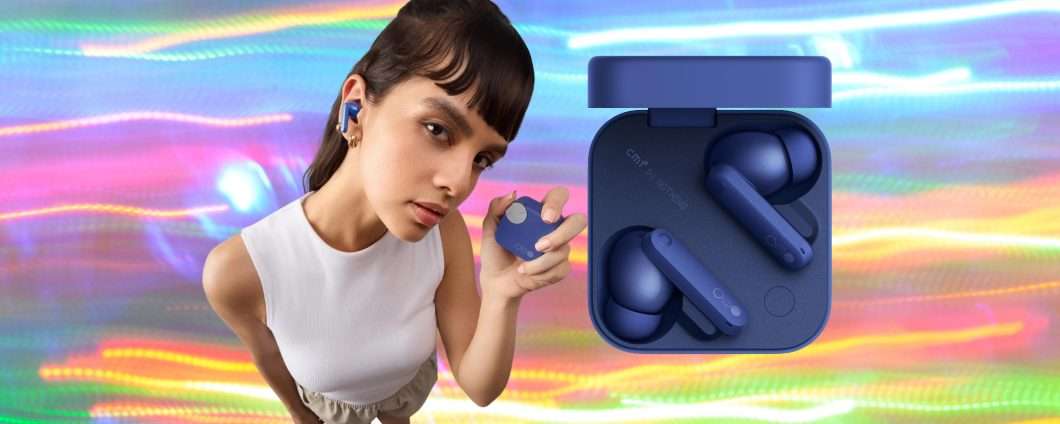 Tornano al prezzo più basso i CMF by Nothing Buds Pro 2 (offerta Prime)