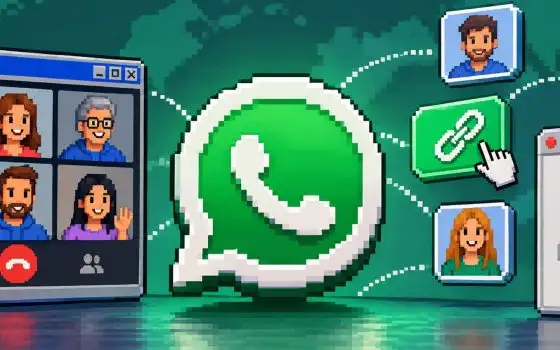 Possiamo invitare ospiti senza account alle chiamate su WhatsApp