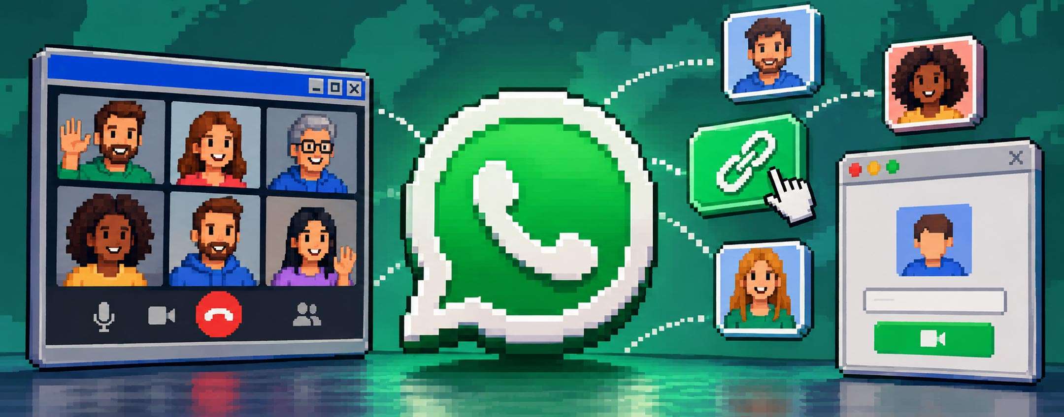 WhatsApp, ospiti senza account invitati alle chiamate
