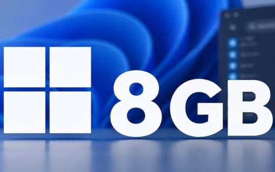 Windows 11 è migliorato con 8 GB di RAM, parola di Microsoft