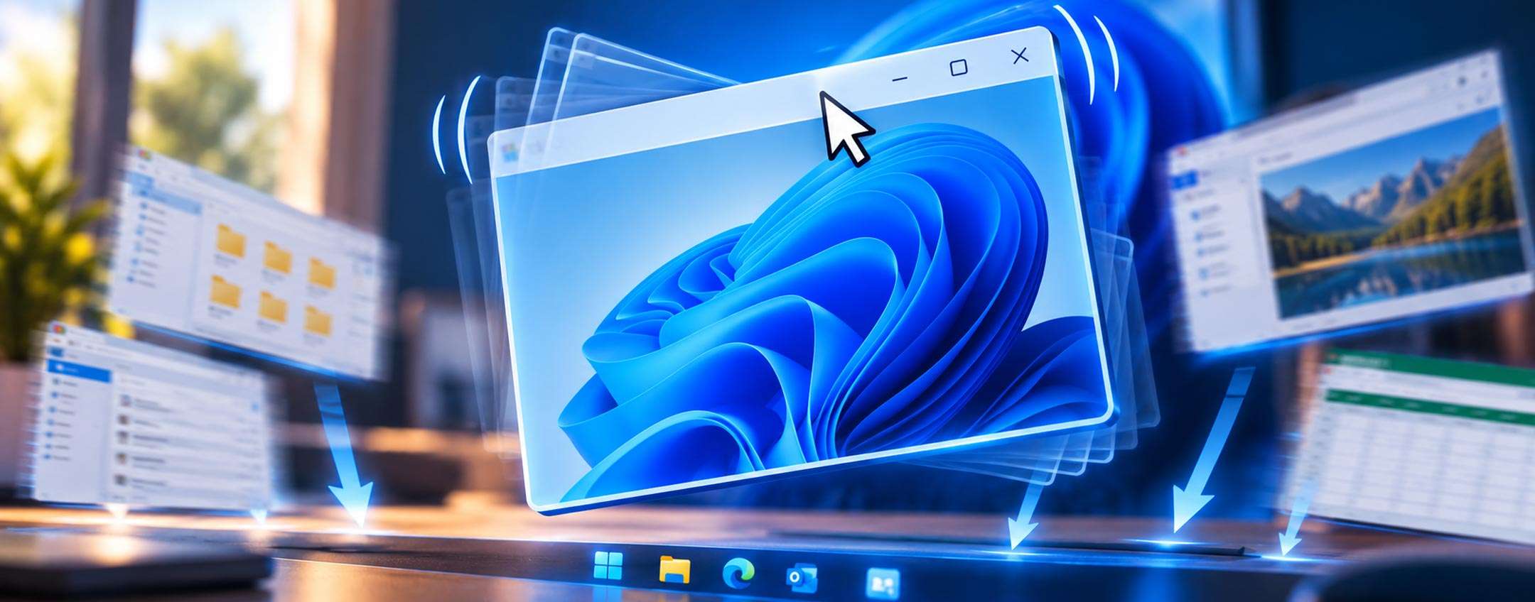 Windows 11, Aero Shake