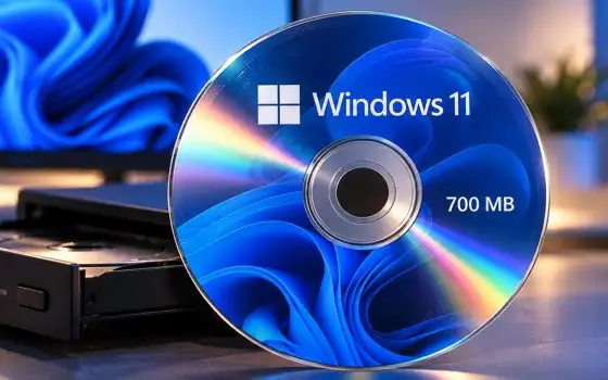 La ISO di Windows 11 su un CD da 700 MB: si può fare
