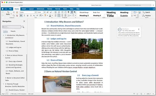 L'app Writer di Collabora